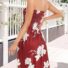 Comfortable Boho Floral Dress with Relaxed Fit back