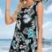Sleeveless Floral Dress for Effortless Summer Style side view