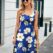 Women Sleeveless Dress with Scoop Neck A-Line 4